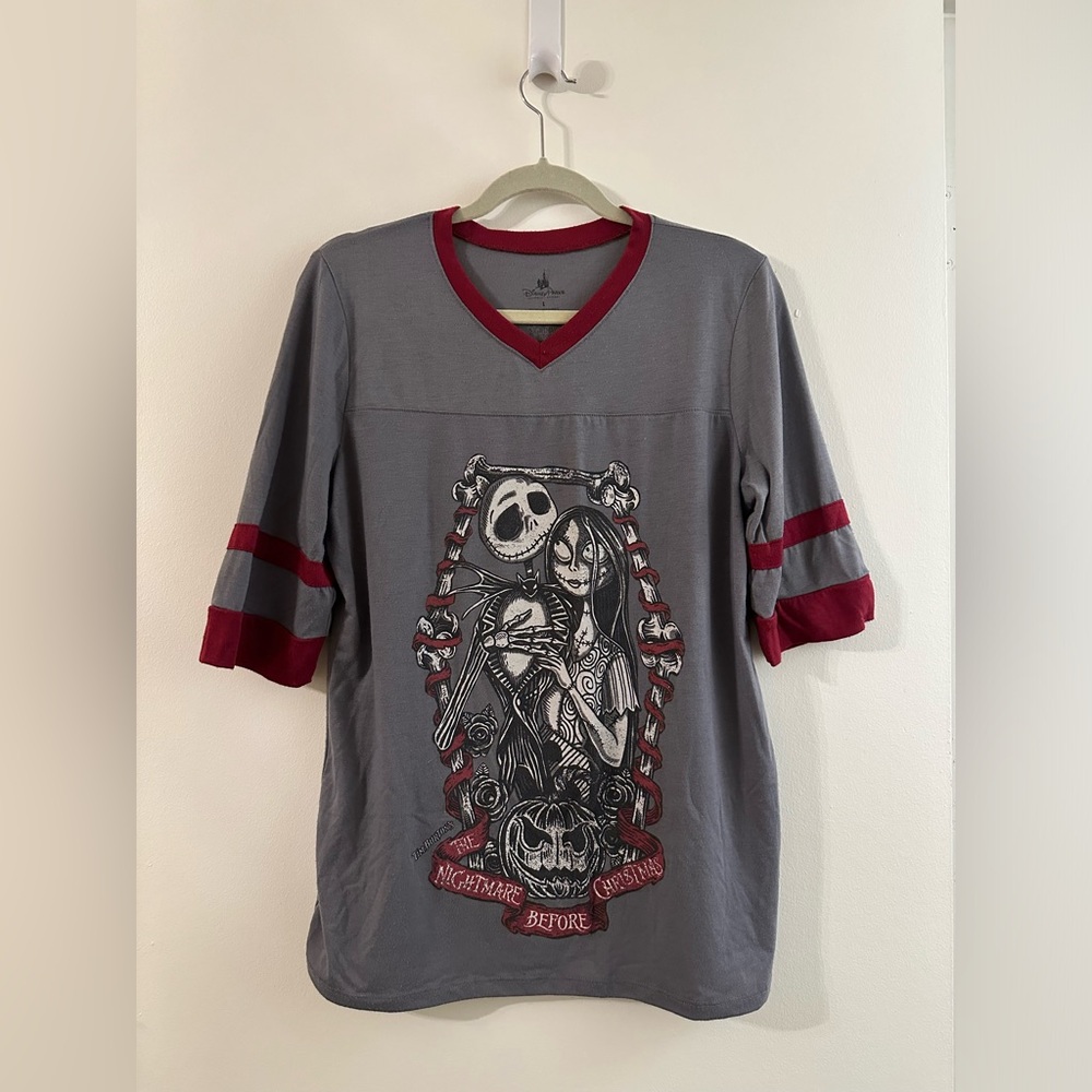 The Nightmare Before Christmas Disney Sporty Style Tee